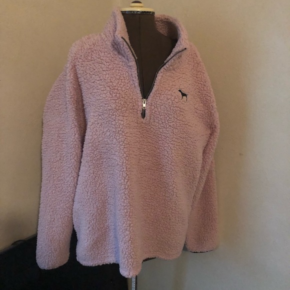 PINK Victoria's Secret Sweaters - PINK Sherpa.